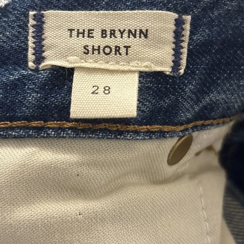 MADEWELL Women’s The Brynn Short Burleson Wash Blue Jean Denim Sz 28 BNWT - Picture 9 of 16